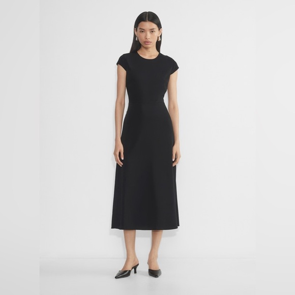 Babaton Hampton’s Allround Dress Midi Black NWT size 0 - Picture 1 of 8